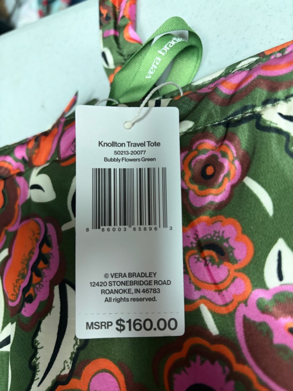 Vera Bradley Travel Tote - Picture 2 of 2